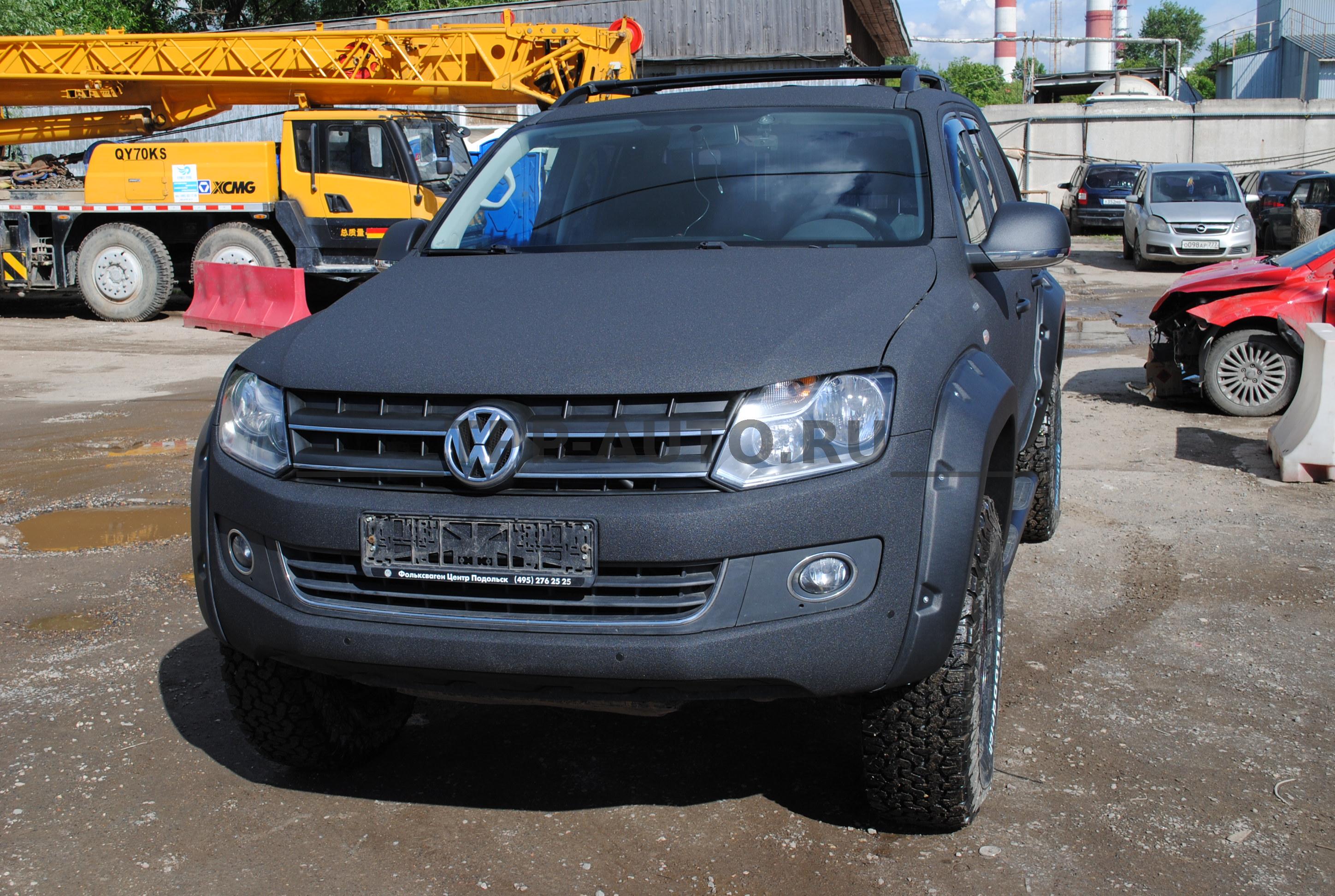 Volkswagen Amarok зелёный Раптор